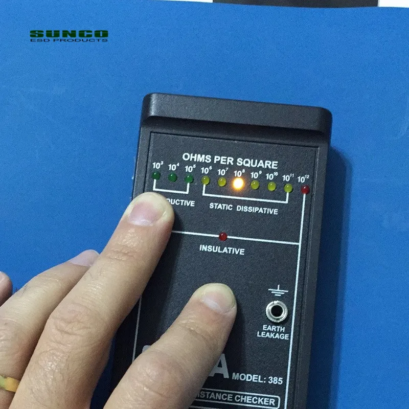 Shiny Green Gray Blue Black Antistatic Natural Rubber Mats for cleanroom