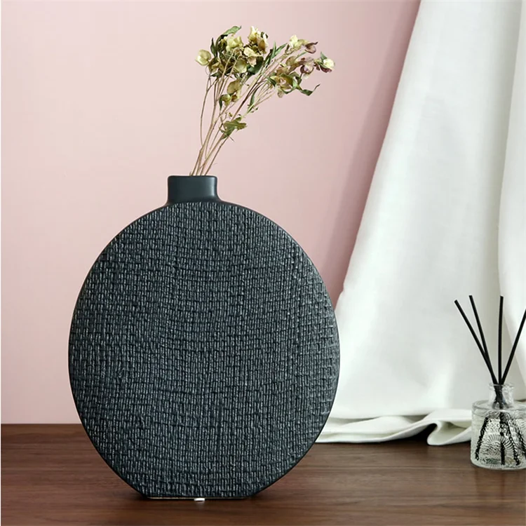 Hessian surface designs modern home goods decorative ceramic wedding flower vase