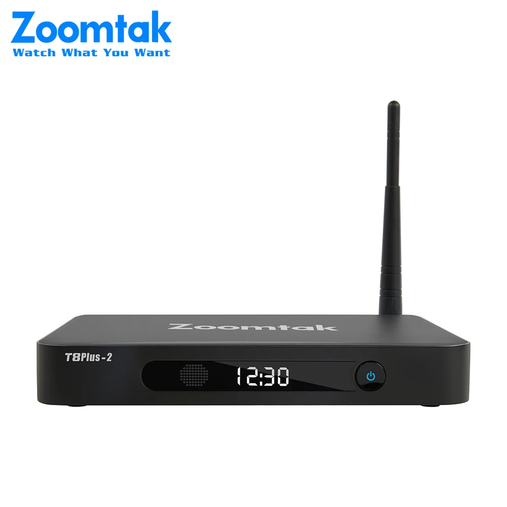 Zoomtak T8 из лакированной кожи большие 2 3D 4K android 6 0 2G/16G интернетная ТВ приемная коробка приставка