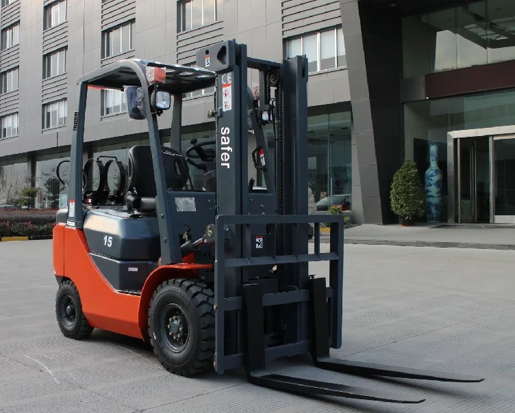 China 1ton 1.5 tons 1.8tons Gas LPG Gasoline forklift trucks with CE