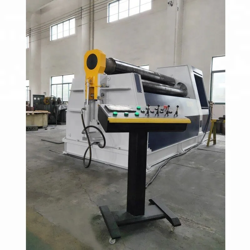 W12 series CNC 4 roller metal plate rolling machine cnc automatic 4 roll bending machine