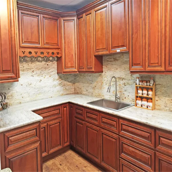 
Advanced Technology Top Quality Solid Wood Kitchen Cabinet 