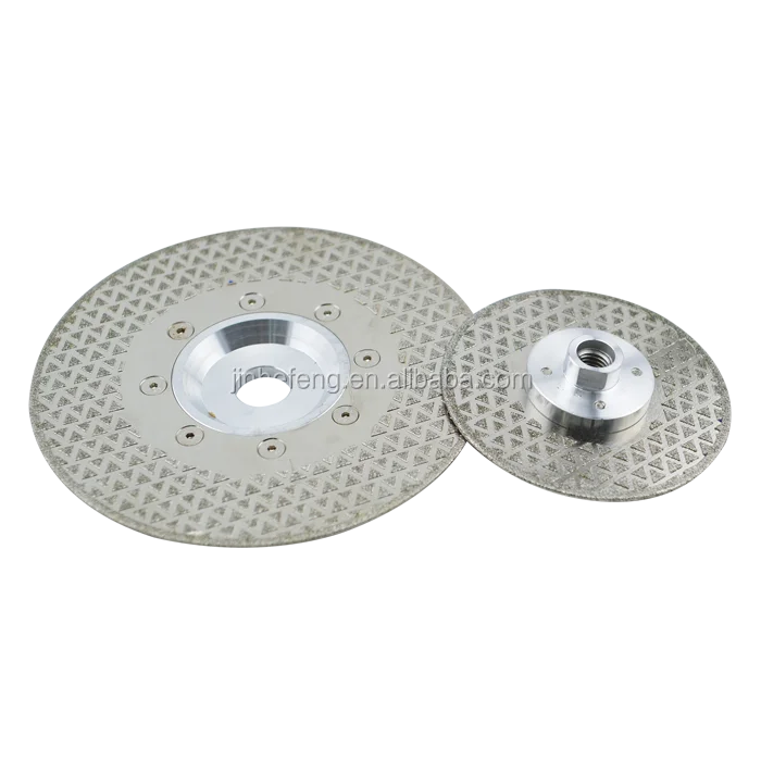China electroplated diamond saw blade cutting sharpening disc for marble