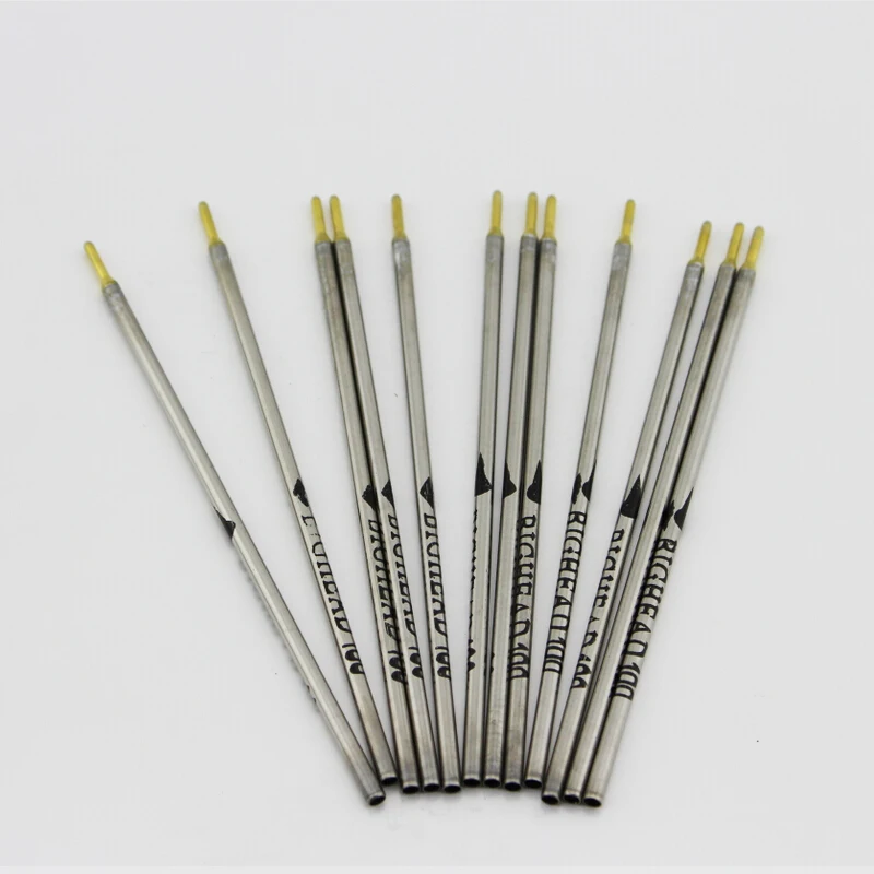 The Holsten Germany 1.2mm silver refill pen for leather