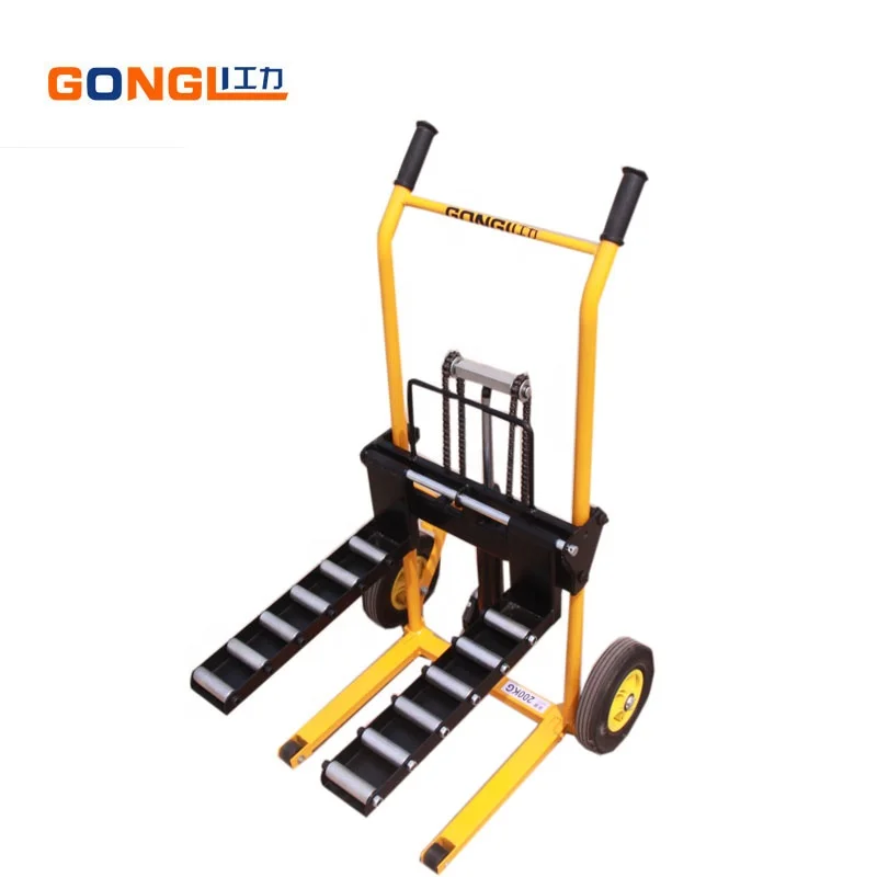 
pallet hand hydraulic stacker fork lift/manual stacker forklift /hand lift truck 