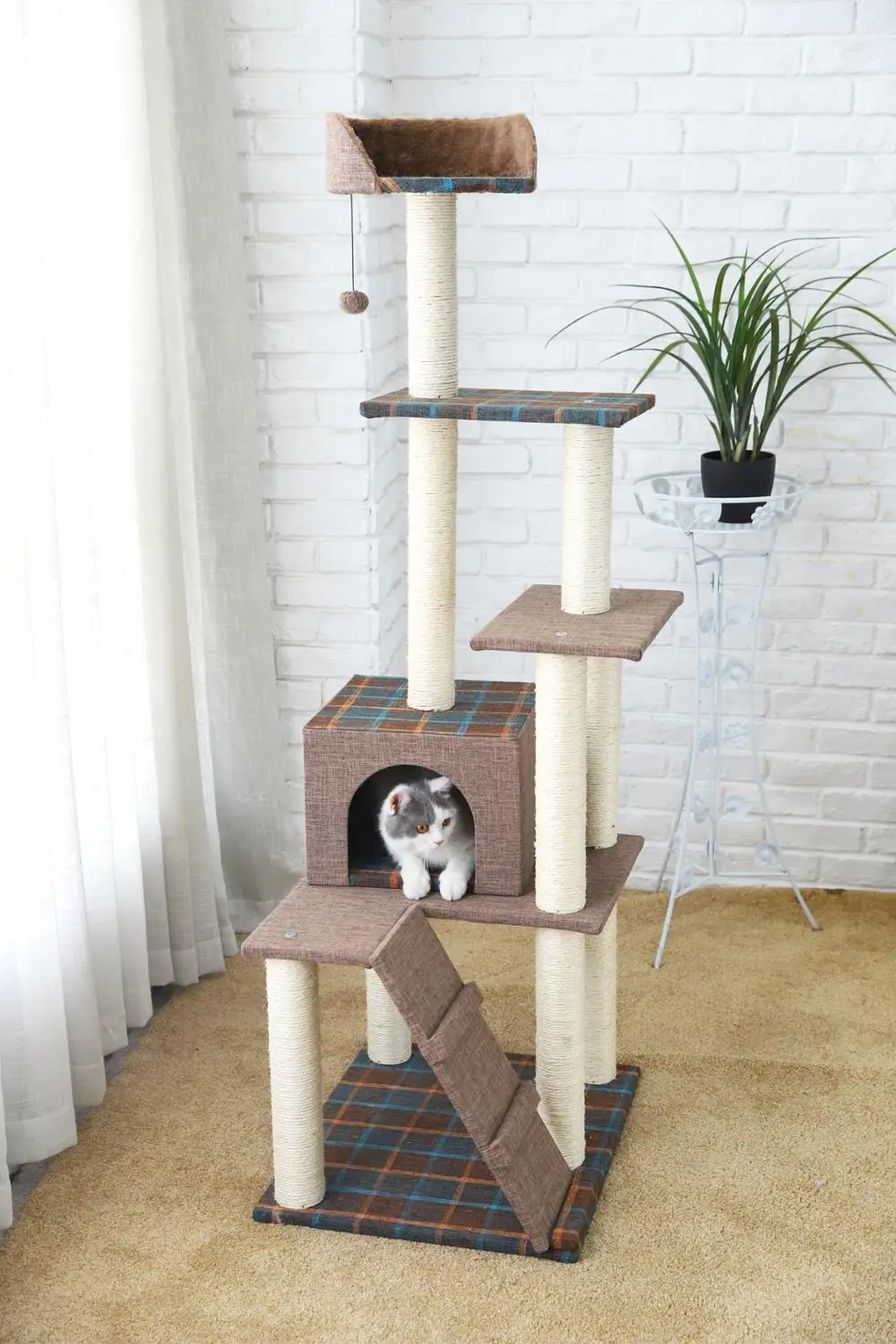 Tianyuan Sisal Cat Tree Toy cat tree toy, Cat Tree Scratcher