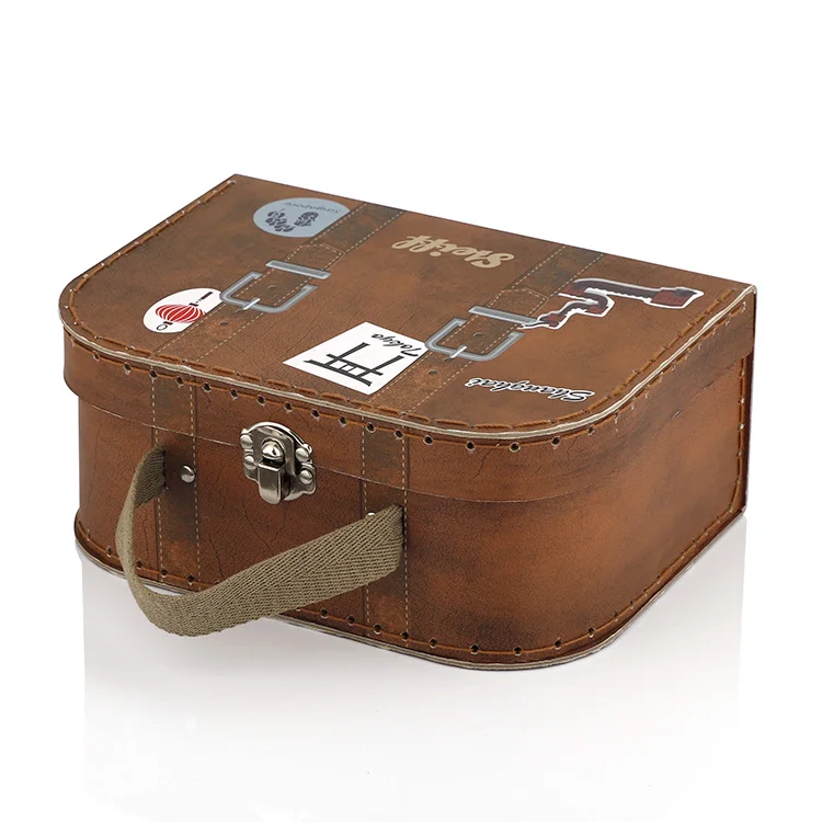 Vintage Suitcase Handles, Kids Cardboard Suitcase Wholesale, Children Suitcase Gift Box