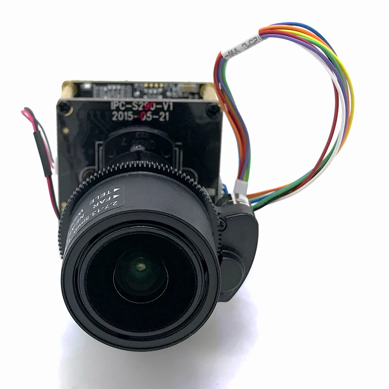OEM WIFI Auto Focus 5X Zoom Lens+2MP Starlight IP Camera Module starvis IMX291 Hisilicon 3516D IPC PCB board SIP-E291DML-27135