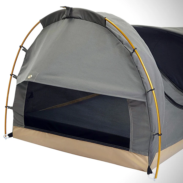 Factory design outdoor luxury camping swag tent