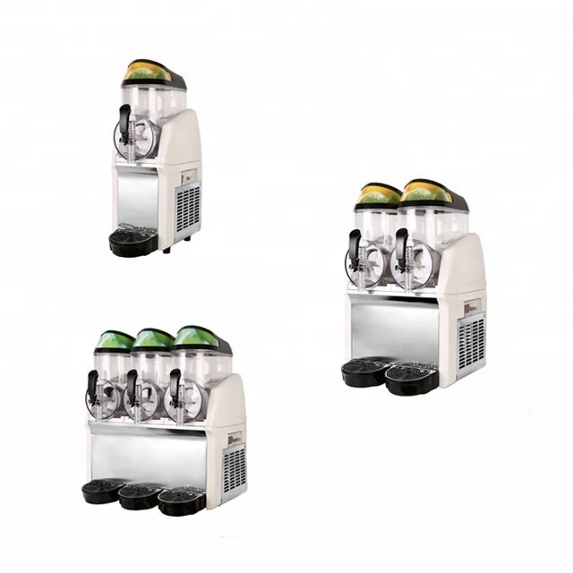 wholesale china market slurpee slush machine 3 tank