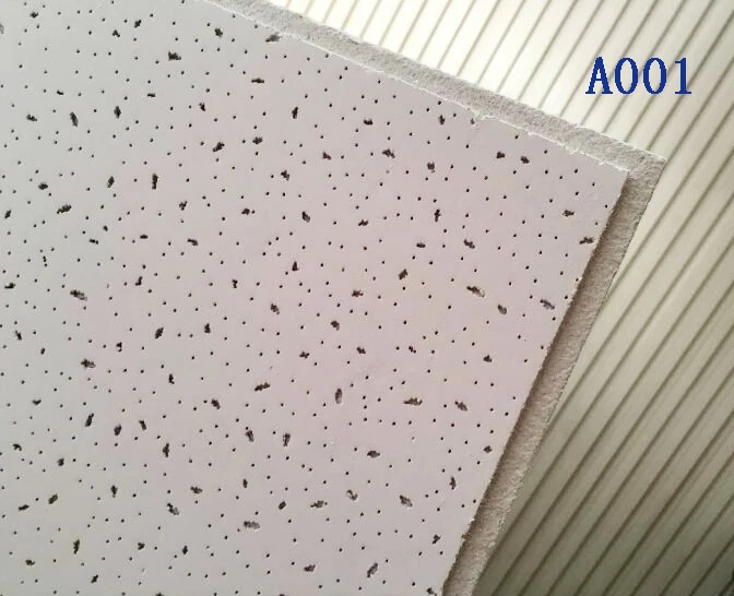 Acoustic mineral fiber ceiling board