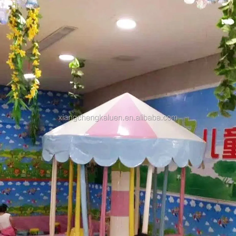 Custom outdoor kids amusement park carousel roof