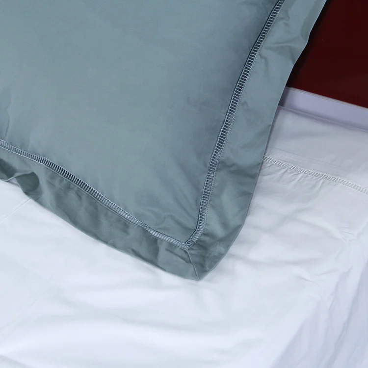 100%cotton white luxury bedding set and china textile 300TC