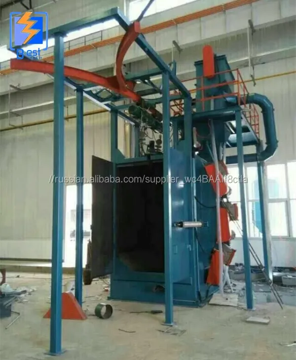 CE утвержден Q37 серии вешалка типа Sand Blaster дробью машина