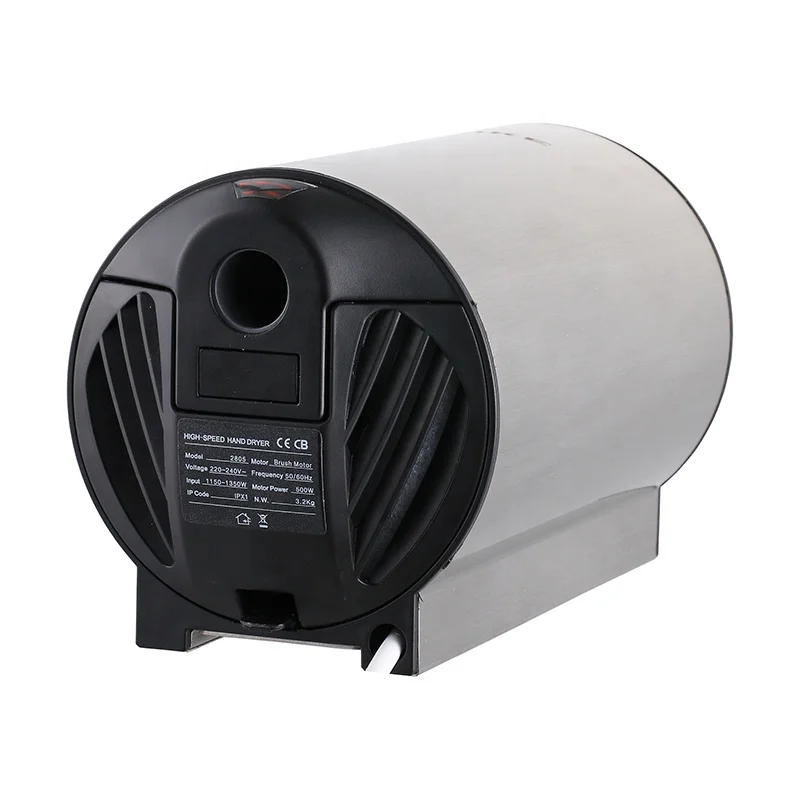 
220 V 50 HZ Bathroom 304 SS Body Stronger Sensor Infrared High Speed Air stainless steel Hand Dryer 