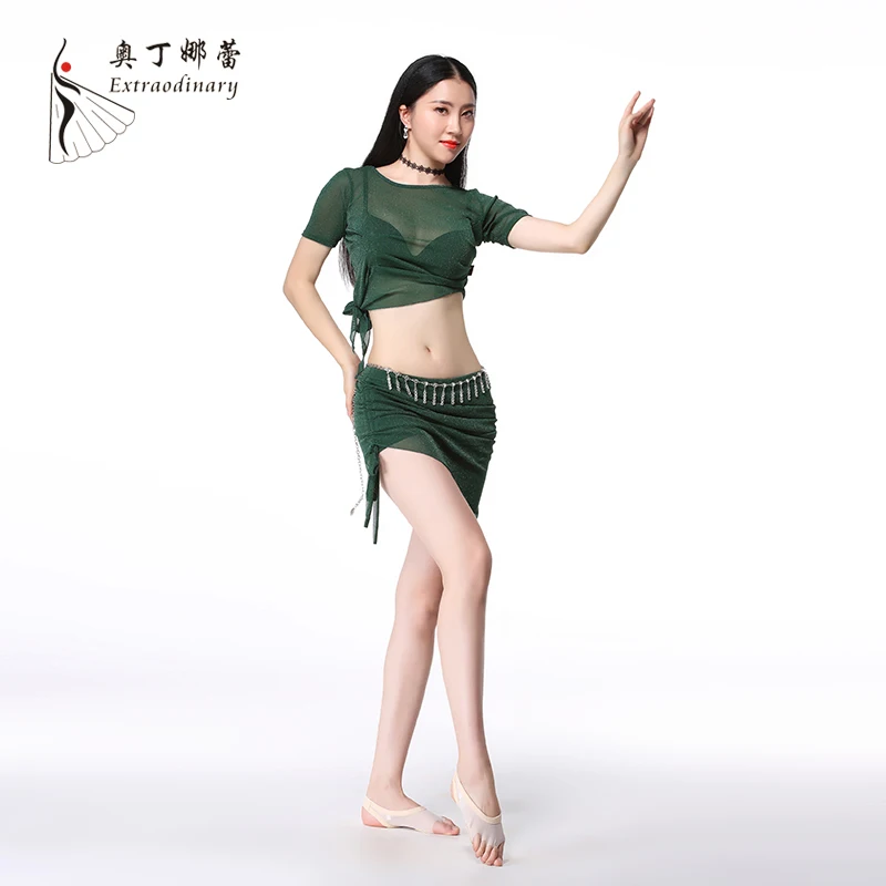 New arrival sexy training sets belly dance practice wear for women