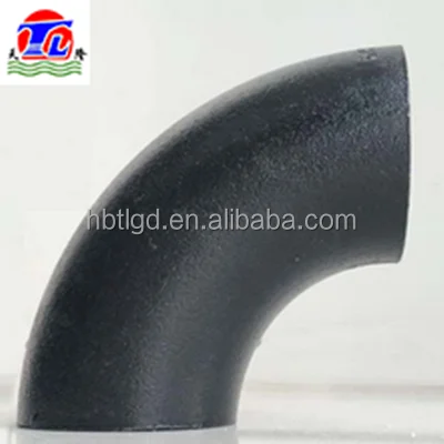 
A234 WPB carbon steel 90deg LR 6in SCH40 SCH80 SCH160 STD seamless pipe fitting elbows 