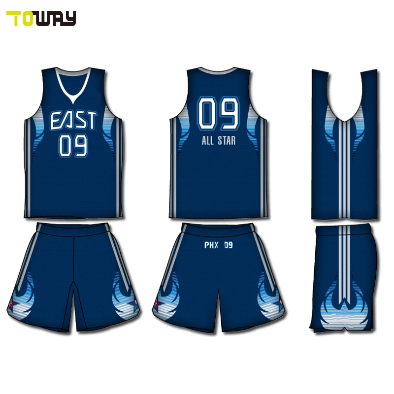 your own new style basketball jersey uniform design