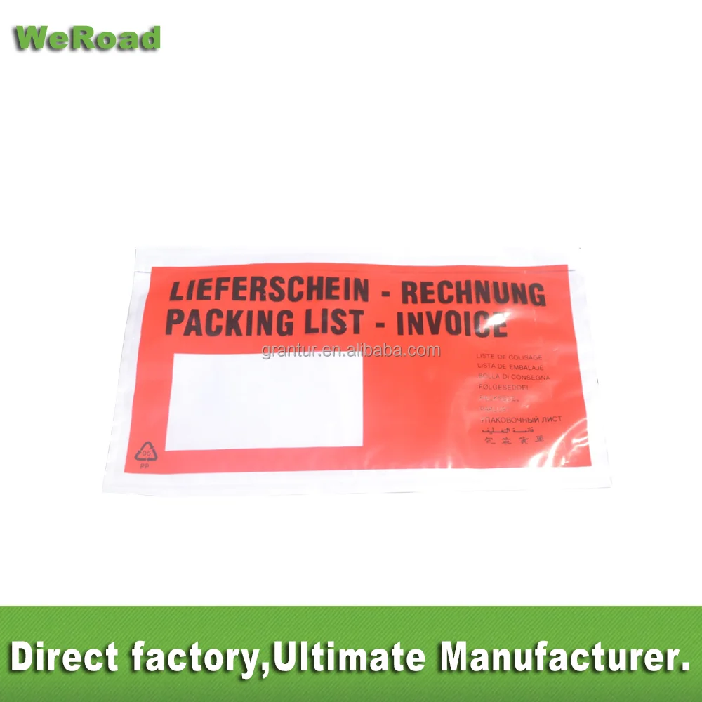 
professional Rechnung bag ups packing slip envelope for invoice enclosed receipt envelope 
