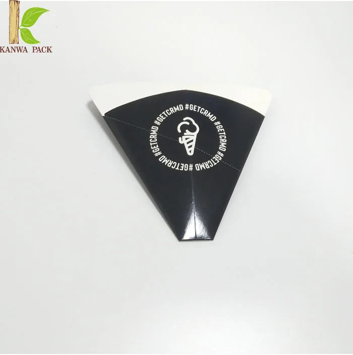 alimentaire cone disposable print logo bubble waffle cone egg waffle packaging cone china manufacturer custom printed pastry bag