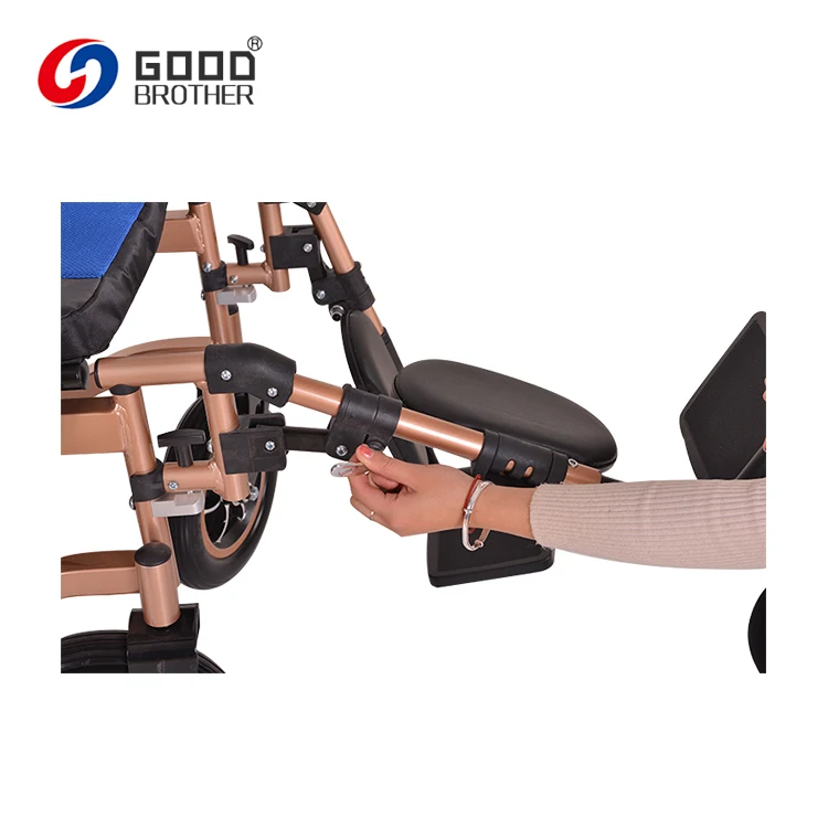 HG-W680J Easy Carring Disabled Traveling folding  rear wheels driving  E- Wheelchair,electric wheelchair