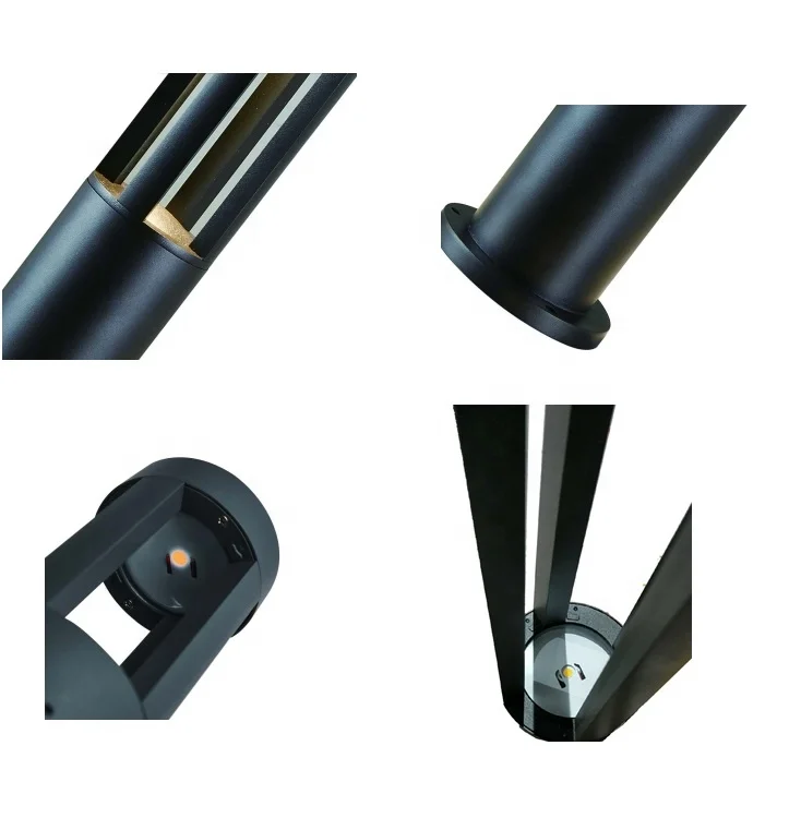 Ландшафтная садовая черная или серая Светодиодная лампа IP65 для газона