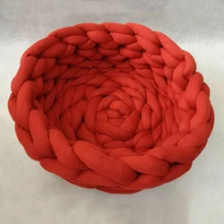 2cm 3cm thickness chunky tube yarn cotton filling arm knitting yarn blanket yarn