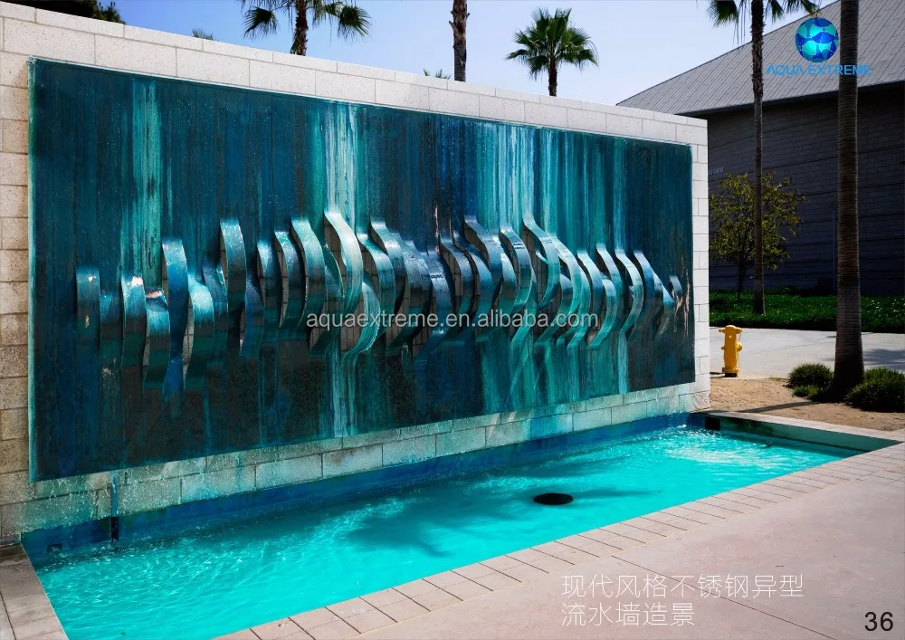 Acrylic water wall and Water wall customized works