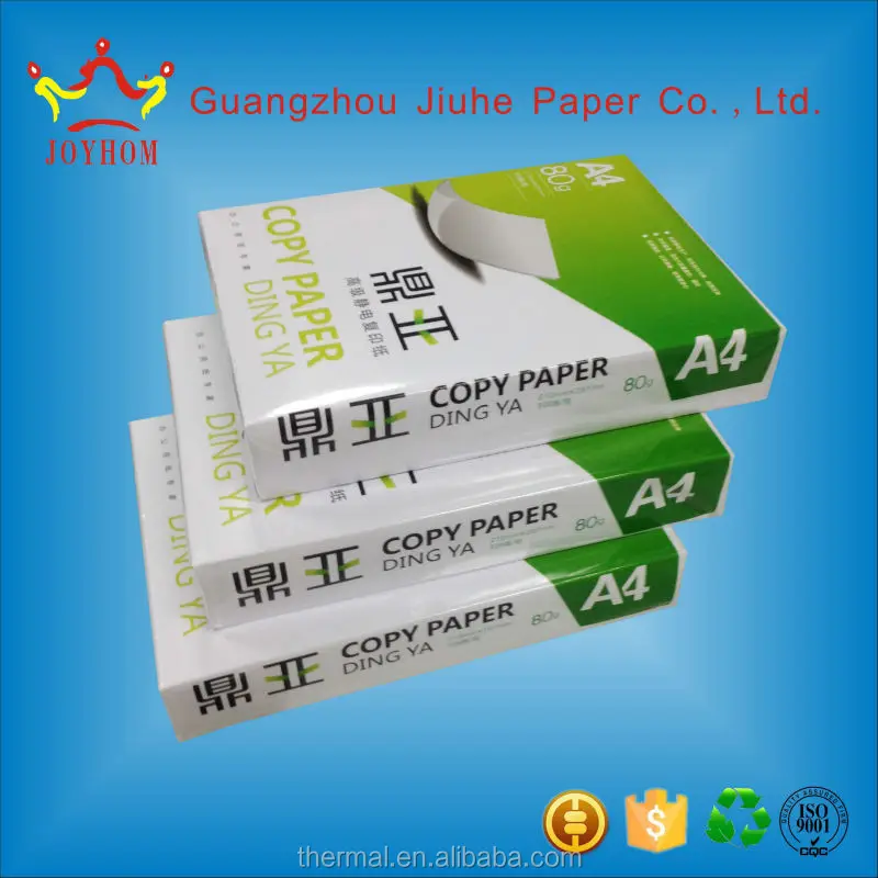 
A4 office copier paper 70gsm office copy paper in guangzhou factory 
