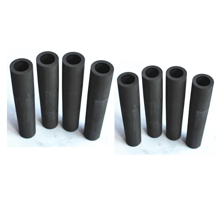 Customized High Pure Graphite Protective Sleeve for heating and thermal protection in high temperature industrial furnace