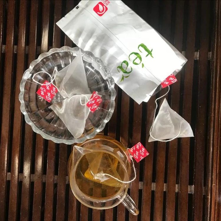 HACCP Certification 100% natural  detox tea slimming tea with resealable kraft paper bag/ pyramid shape tea bag