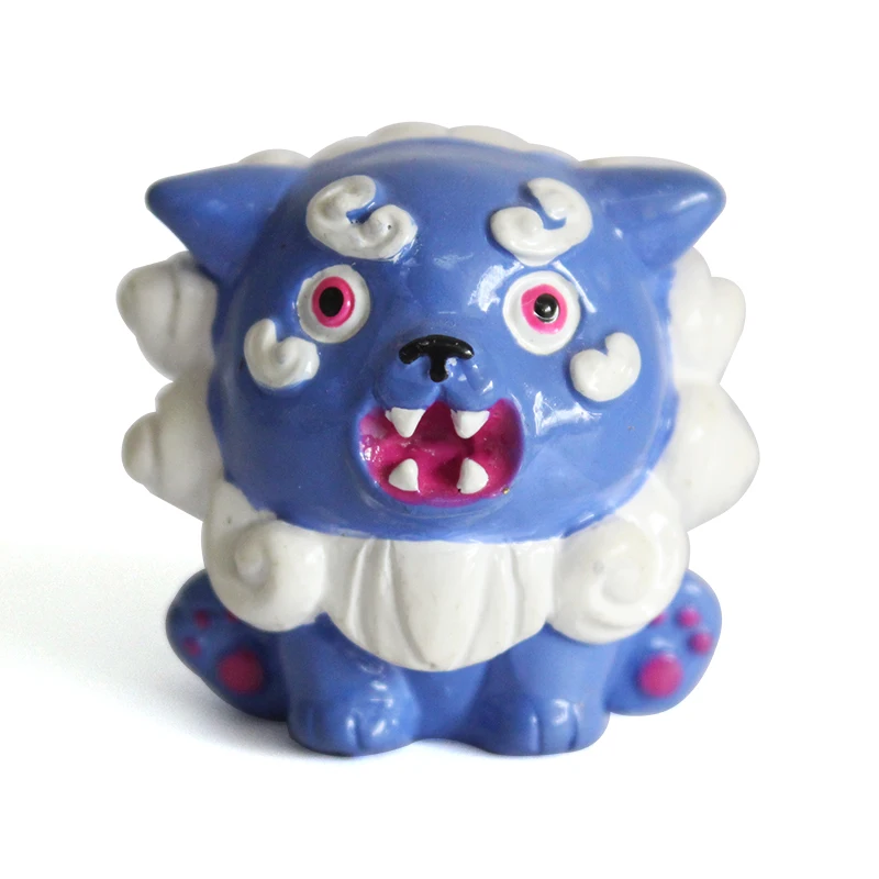 Wholesale Resin Crafts Gift Animal  Cute Lion Head Statue Ornament for customer