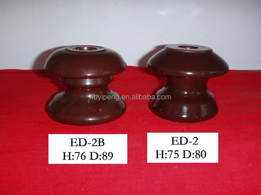 ED-2B Shackle Insulators for High Voltage/Porcelain Insulator/Overhead Electronic Components