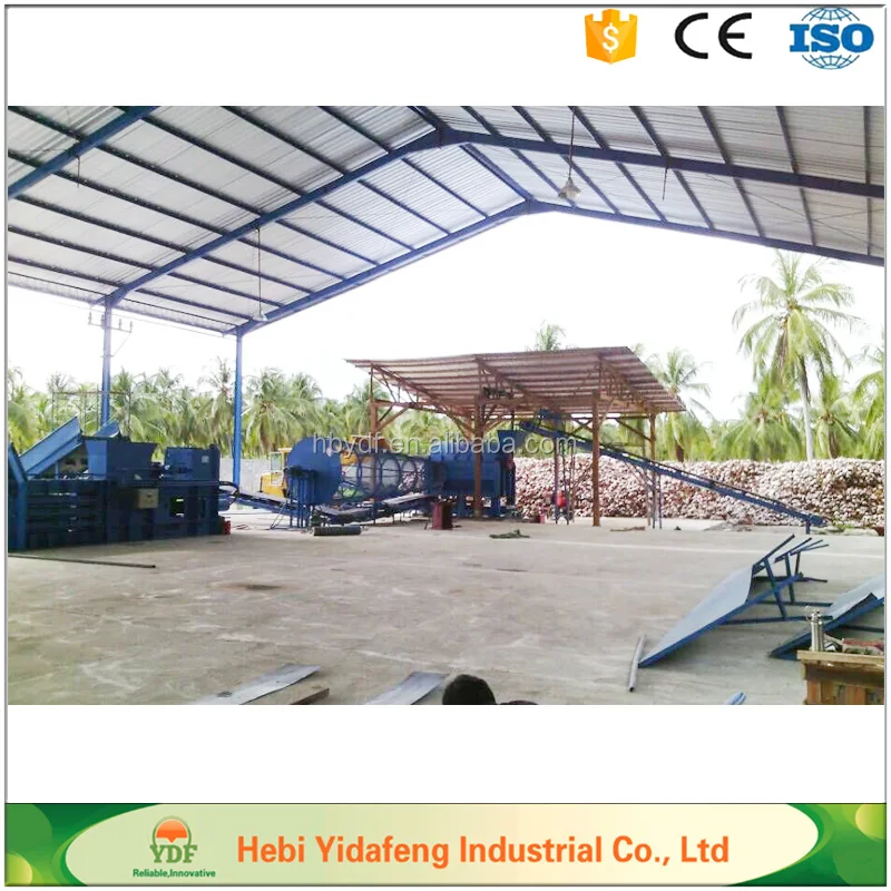 Long Fiber Making Machine Coconut oil Fiber Extracting Machinery