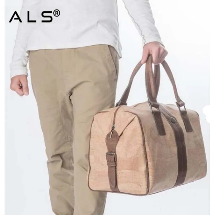 
Popular Travel Cork Bag Eco Friendly Bag Packable Lightweight Unusual Exclusive Cool Travel Bag 