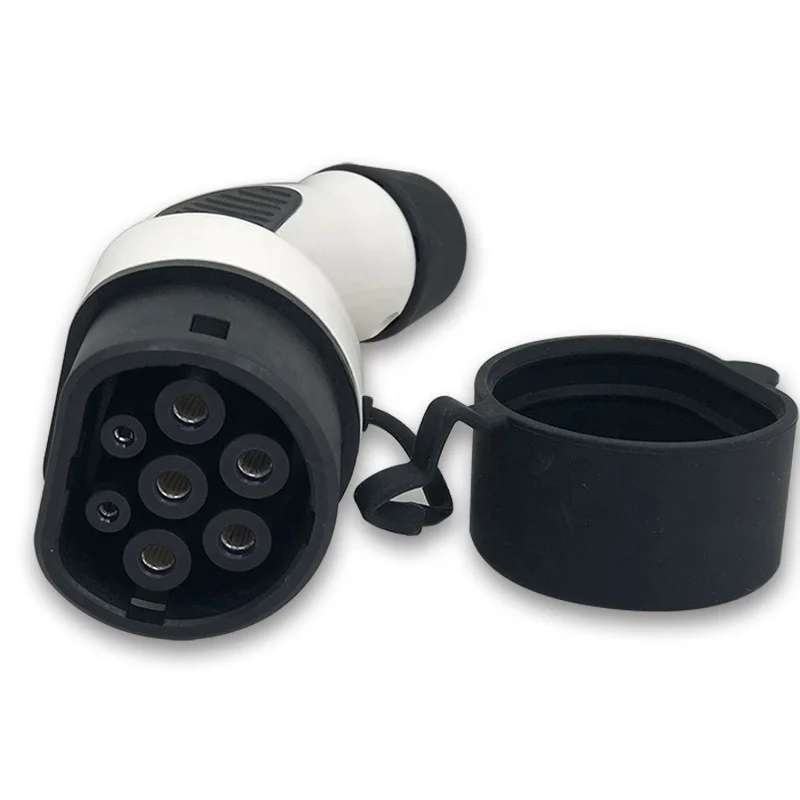 
 Новый 32A 7.4kw 220V-250V IEC62196-2 Тип 2 гнездо типа для автомобиля боковые зеркала автомобиля ev разъемы  