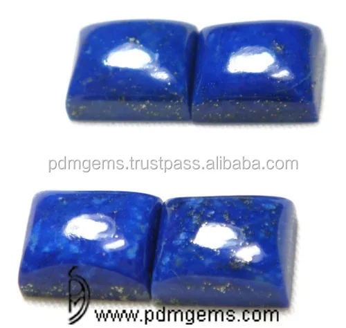 Синий Лазурит квадратная форма кабошон Гладкий свободный драгоценный камень свободного размера высокое качество натуральный Камень