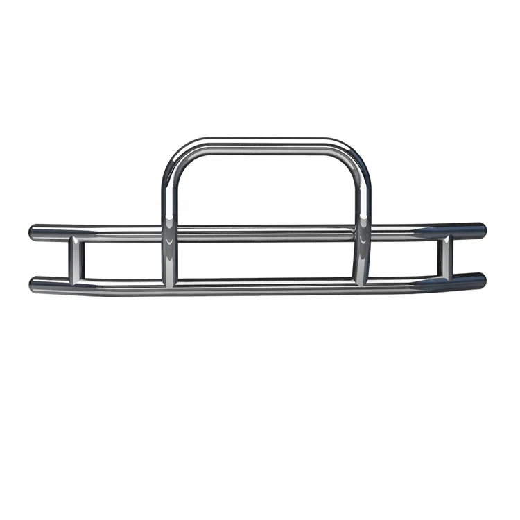 
Fast Delivery Front Bumper Guard Dump Truck Deer Guard 304 S/S American Semi Big Rig Bumpers Front End Truck Parts Universal 