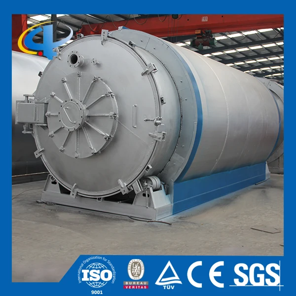 45% Oil OutputPlastic Pyrolysis Plant with CE, SGS, ISO, BV, TUV