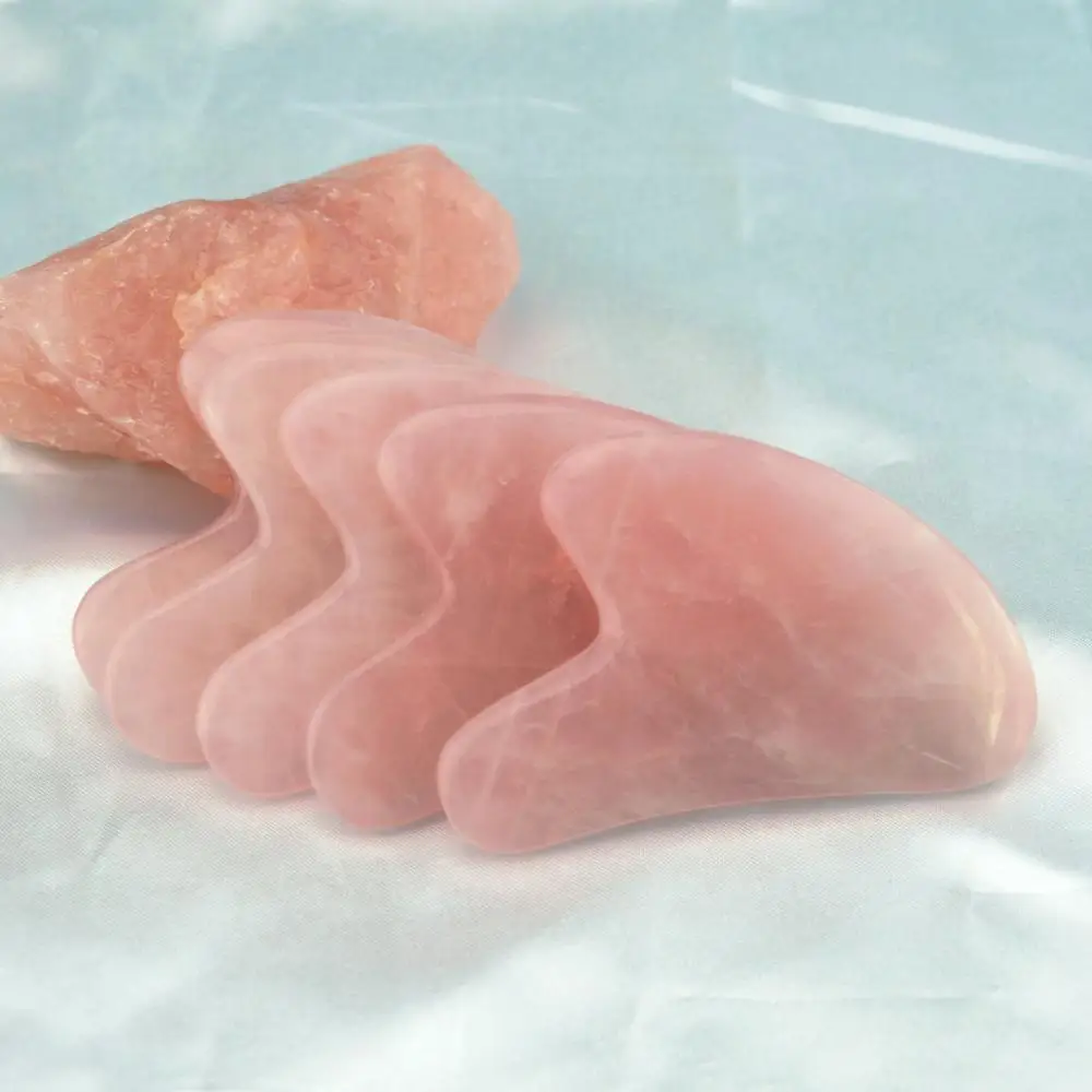 New massage Product Natural Jade Material Guasha Stone