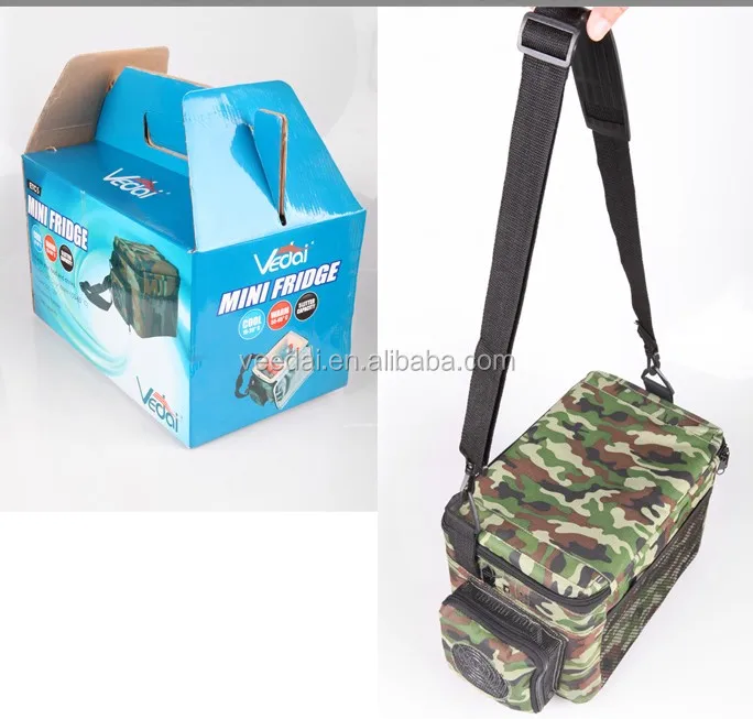 5L Insulated Car Fridge Cooler Warmer Bag 12V Food Innovative Insulated Cooler Bag for Ice Cream Nylon Cooling Bag Supplier ETC5