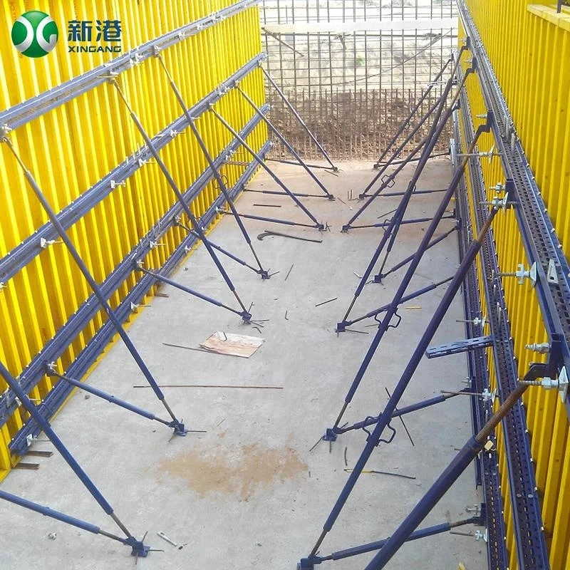 Flexible and  Stable Single-side bracket for Concrete Pouring of Single-side Wall