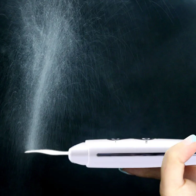 Ultra sonic beauty personal care acne pore beauty equipment facial cleaner dermabrasion ion ultrasonic skin scrubber