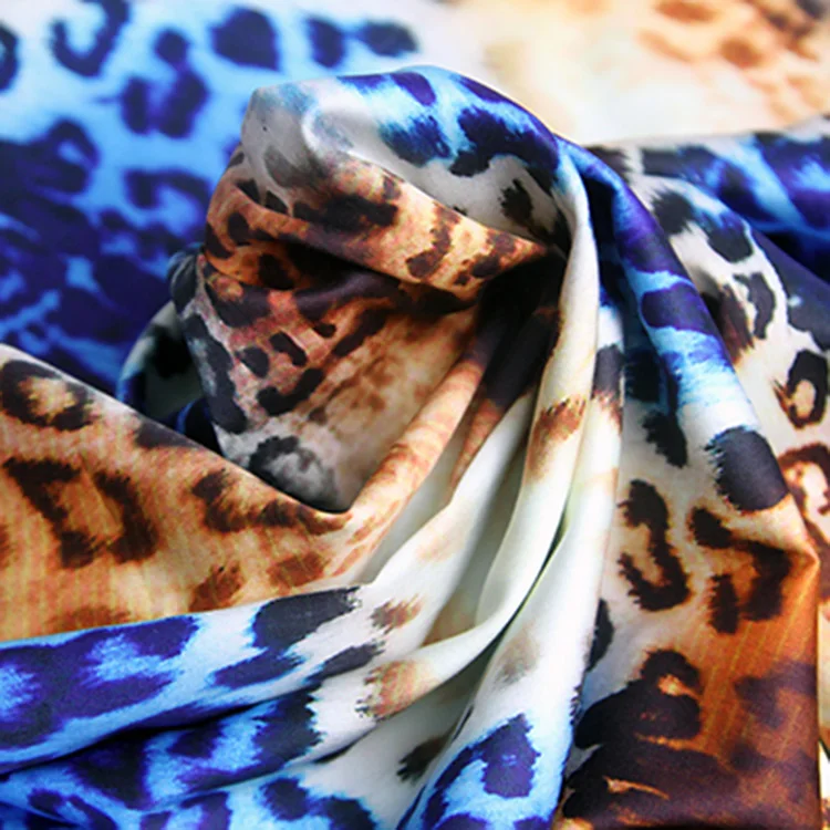 Factory Price Organic Recycled Cotton Nature Print Fabric baumwolle stoff