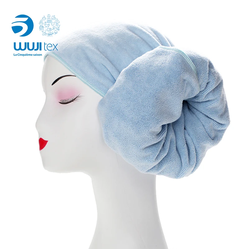 GRS wholesale  custom  microfiber hair towel band wrap for women Salon quick dry towel for hair disposable towels for hair salon