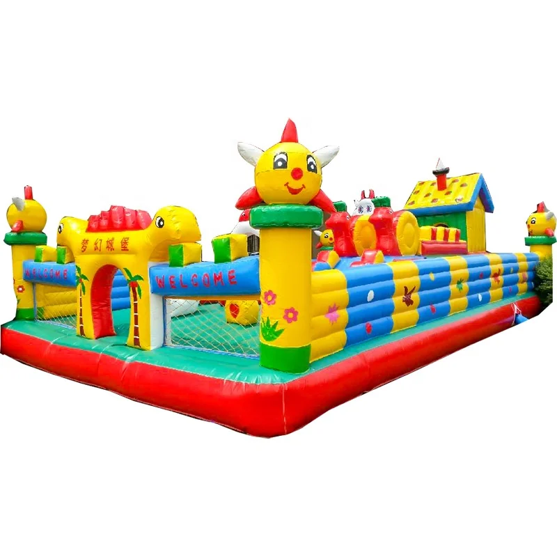 Hot Cartoon Shark Dragon Inflatable Bouncer Trampoline Jumping Castle