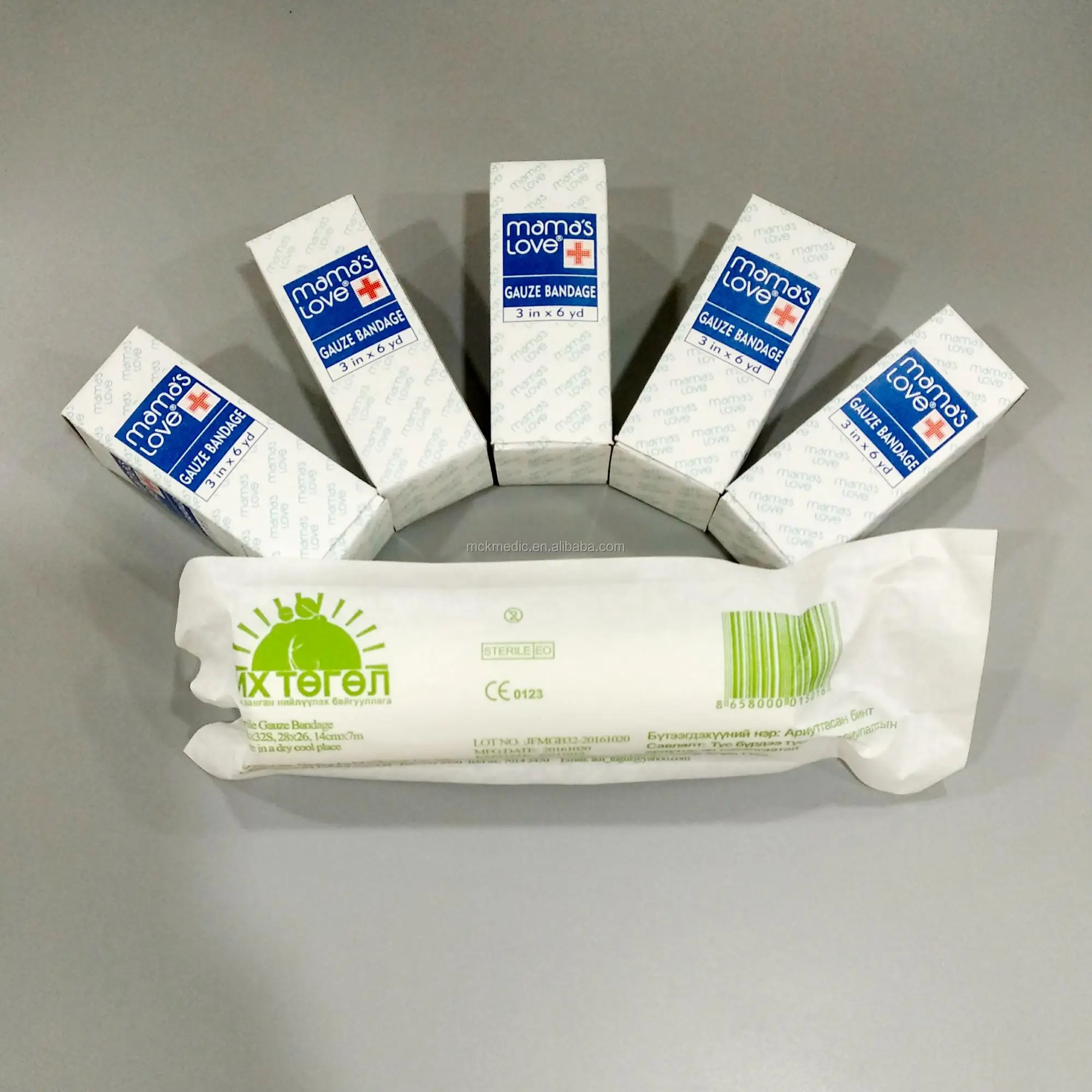 
surgical medical conforming 100%cotton gauze bandage 