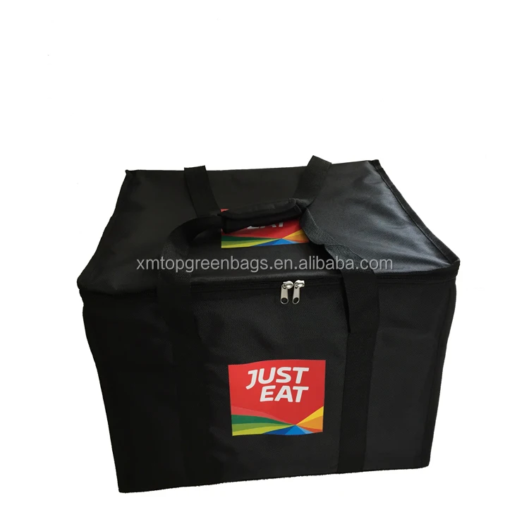 
Customized pizza delivery bag food thermal delivery insulated cooler bag 