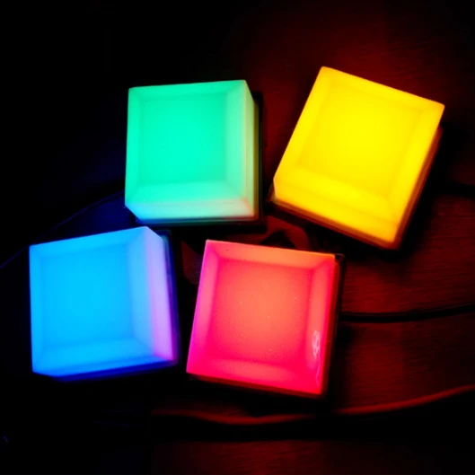  Квадратный матричный Точечный светильник RGB излучающий цвет 5050SMD Светодиодный точечный 5 см