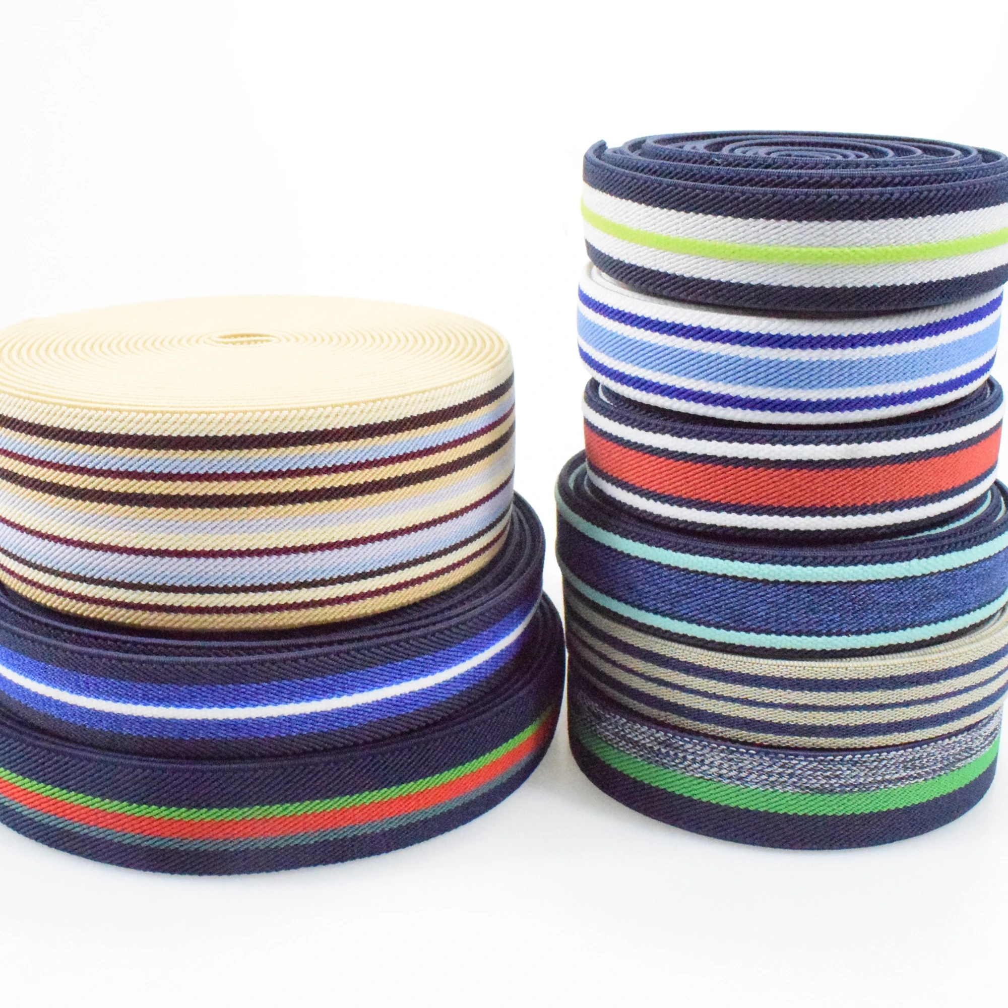 Custom different style jacquard elastic webbing band